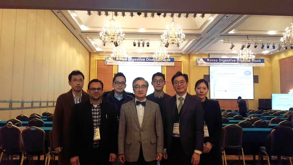 In conference with Prof. Park, Dr. Zahid Hussain, BREF, Biomedical Research & Educational Foundation (BREF)